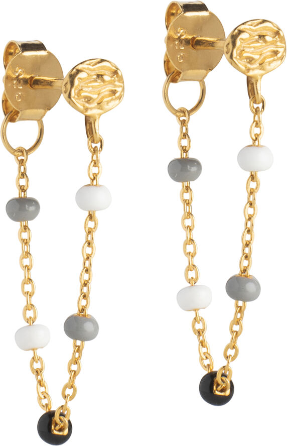 ENAMEL Copenhagen Earring, Lola Salt'n'pepper