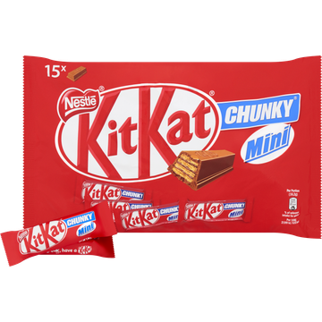 KITKAT Chunky Mini Melkchocolade Uitdeelzak 250 g
