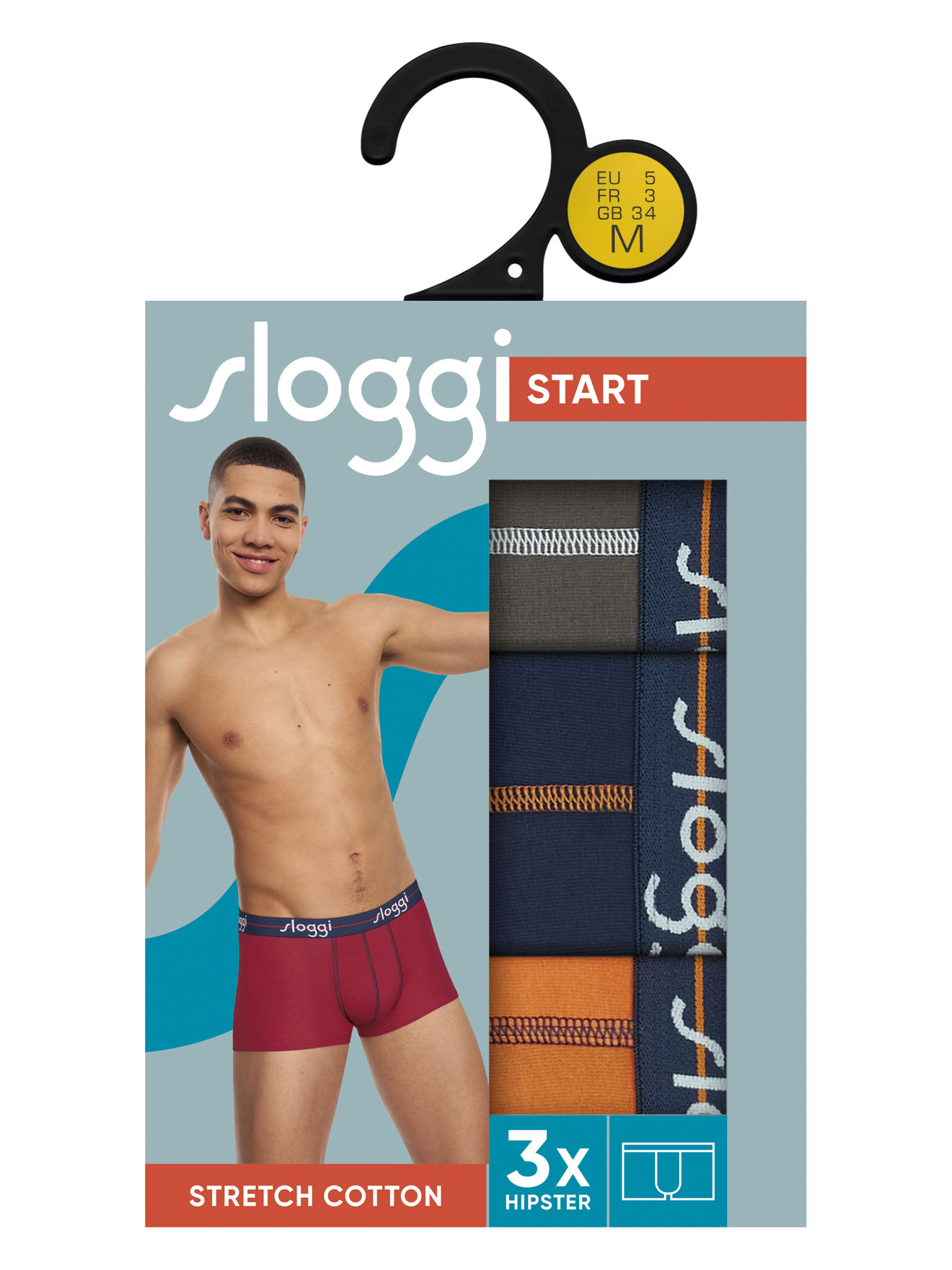Lot de 3 boxers Start Hipster