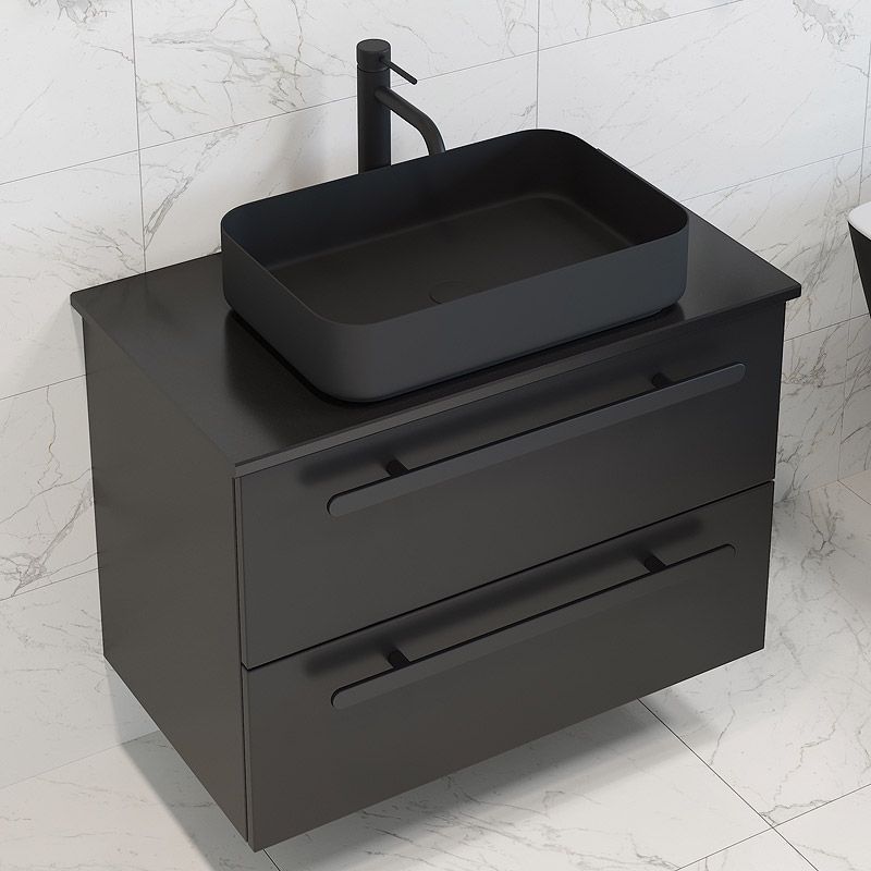 BADEROMSMØBEL CAMARGUE SKÄRGÅRD 80CM FRITTSTÅENDE SERVANT