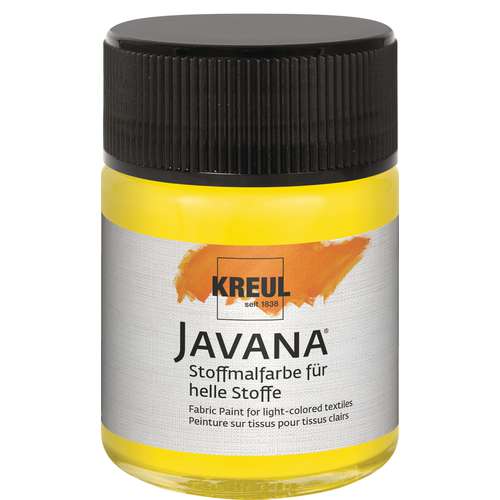 KREUL Javana Stoffmalfarbe für helle Stoffe, Neon-Farben