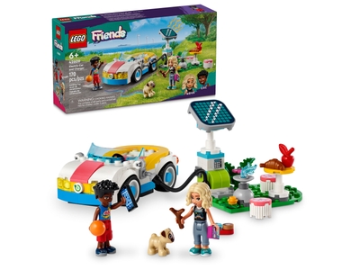 LEGO Elektrische auto en oplaadpunt (42609)