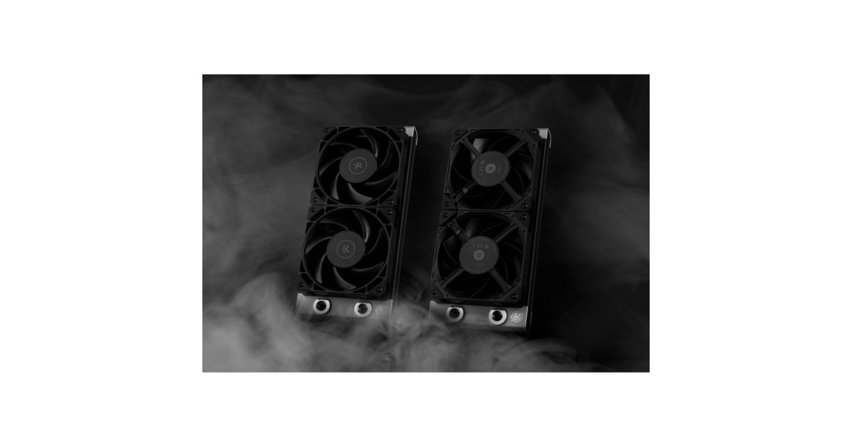 EKWBEK-Loop Fan FPT 120 case fan  (Zwart, 120 x 120 x 27 mm, PWM)