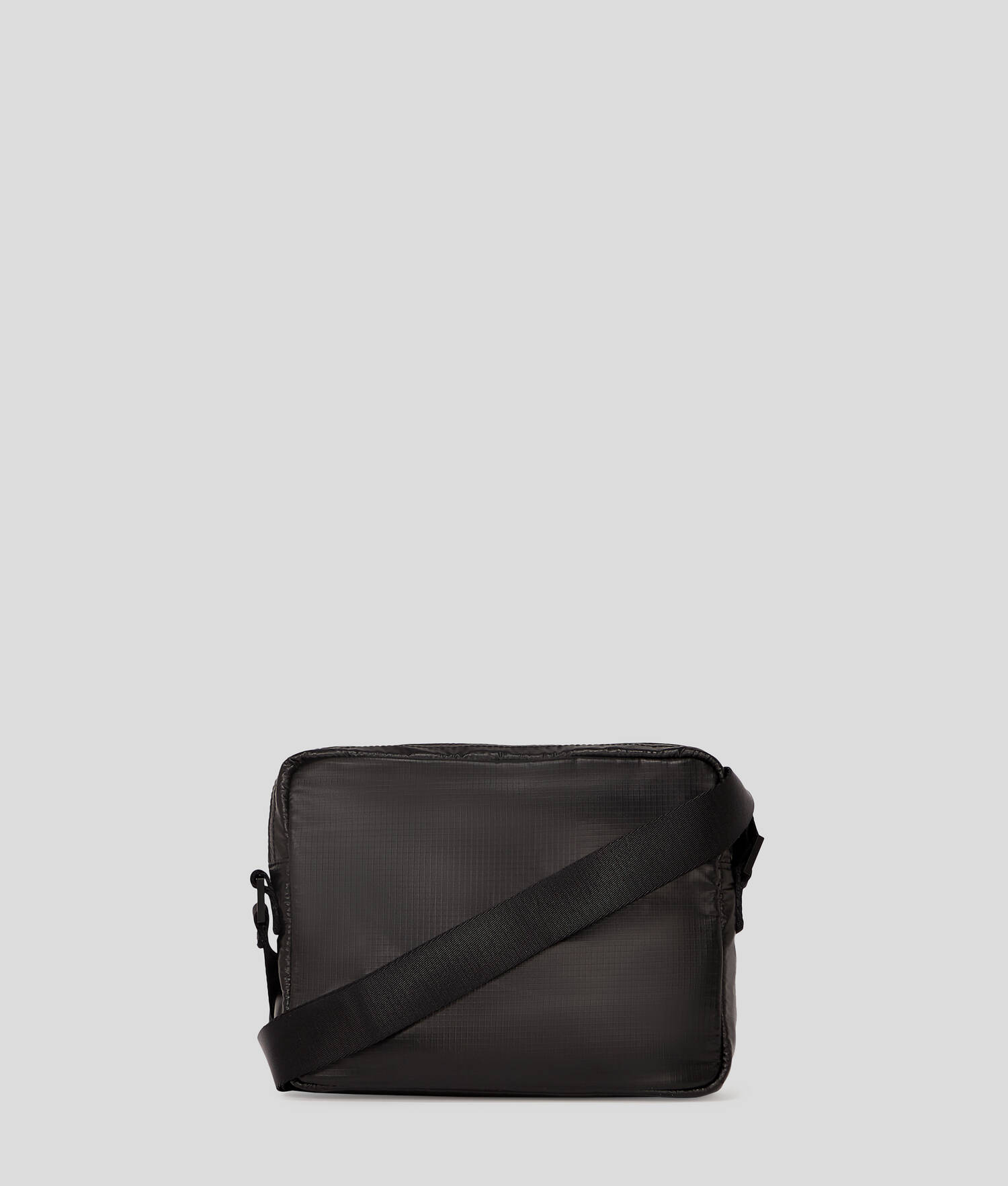 SAC BANDOULIÈRE VOLUMINEUX EN NYLON IKON - Noir