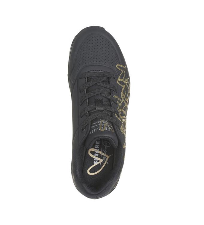 Skechers Women JGoldcrown Uno - golden Heart Sneakers