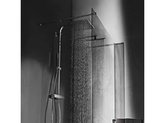 Colonne de douche thermostatique IDEAL STANDARD Ceratherm C100 + microfibre