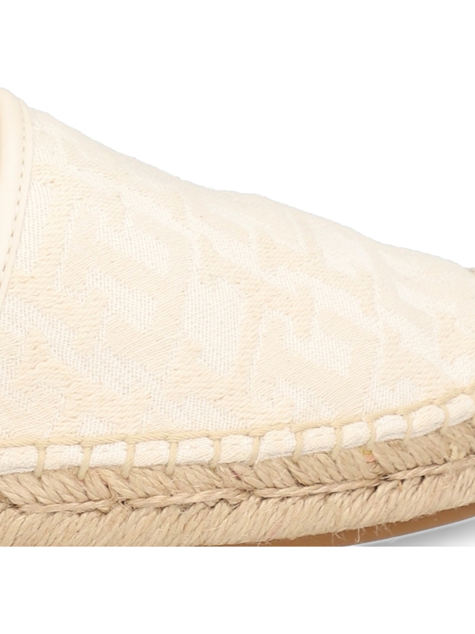 CLOSED TOE ESPADRILLE MONOGRAM W