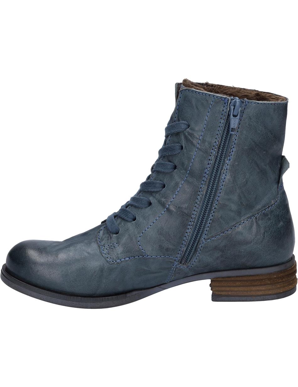 Stiefelette Sanja 01, azur