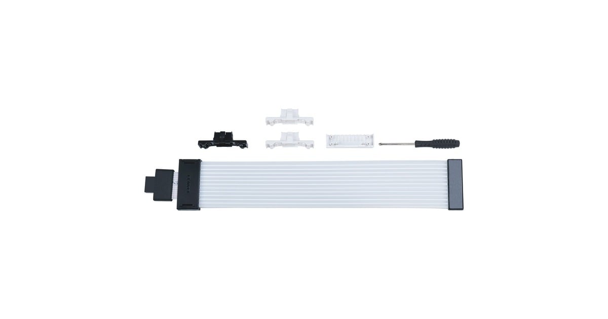 Lian LiStrimer Wireless PW16-121W - 12V-2x6 Wide GPU verlengkabel  (0,34 meter, RGB leds)