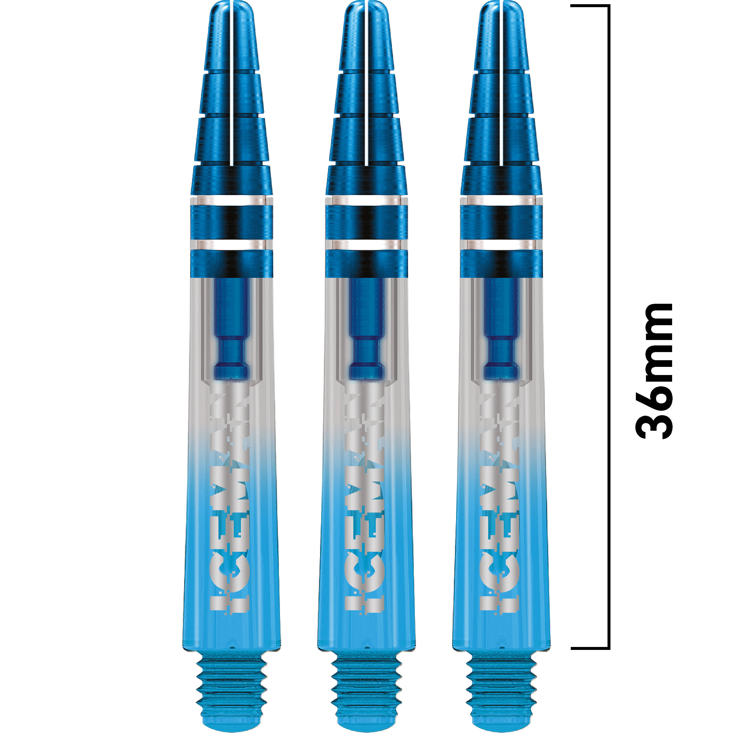 Red Dragon - Nitrotech Gradient Gerwyn Price Shaft - Blau