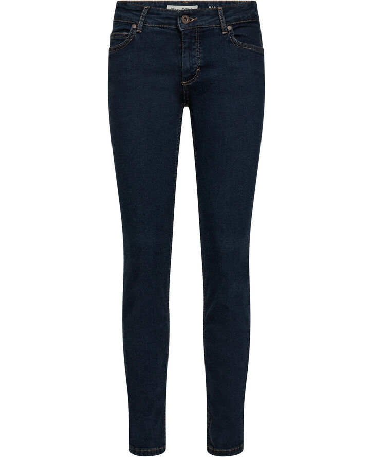 Marc O’Polo Denim Trouser, mid waist, slim fit, Motor scooter wash