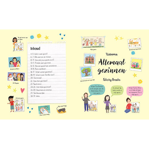 Uitgeverij usborne allemaal gezinnen