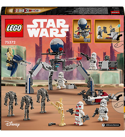 LEGO? Star Wars - Battle Pack Med Klonsoldater og Kam... 75372