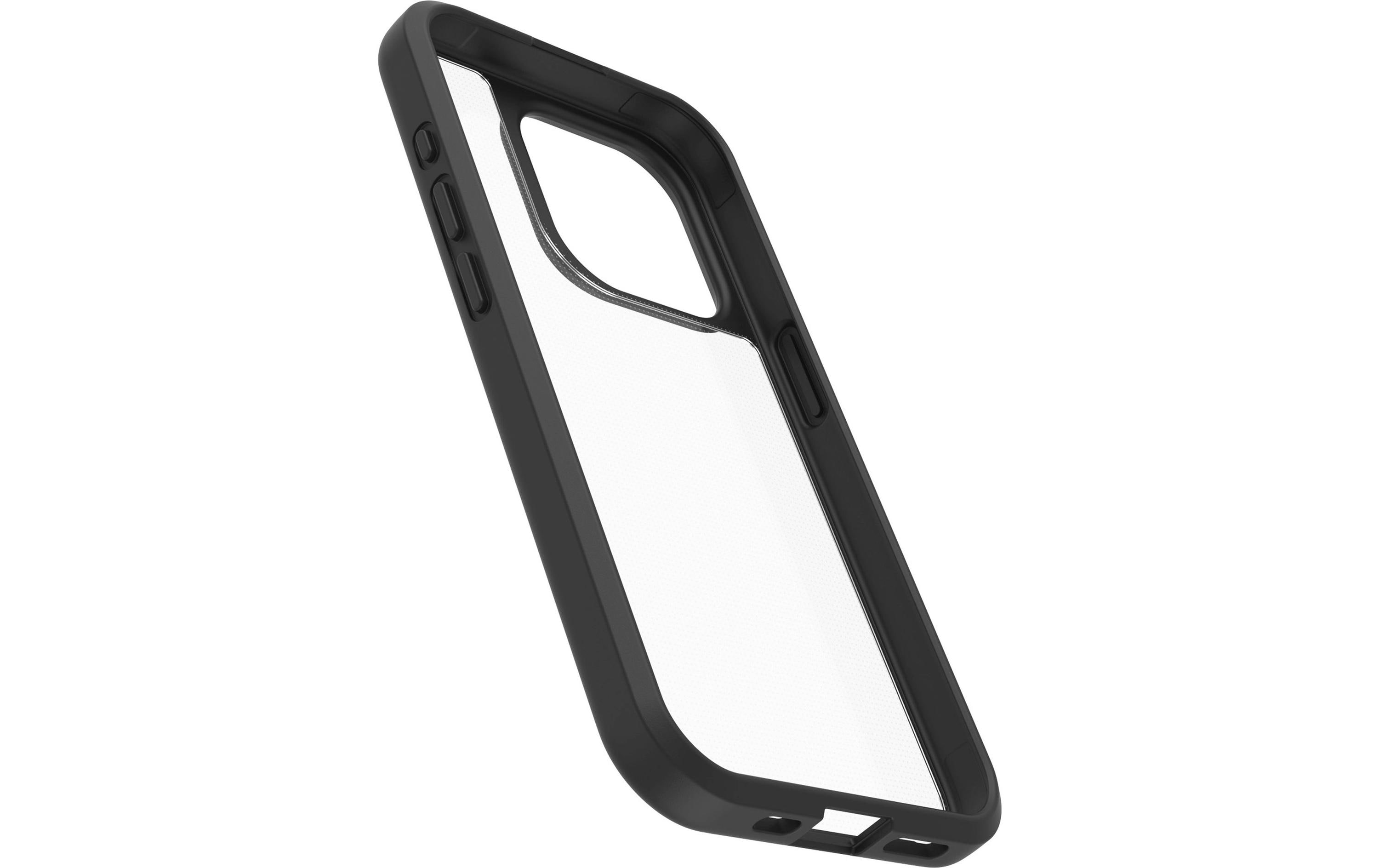 Back Cover React iPhone 15 Pro Schwarz/TransparentSchutzhülle für das Apple iPhone 15 Pro