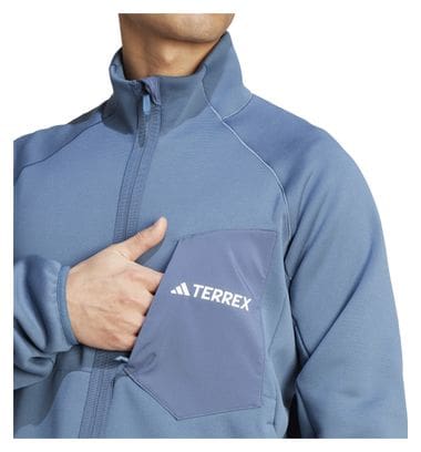 Veste coupe-vent adidas Terrex Xperior Bleu