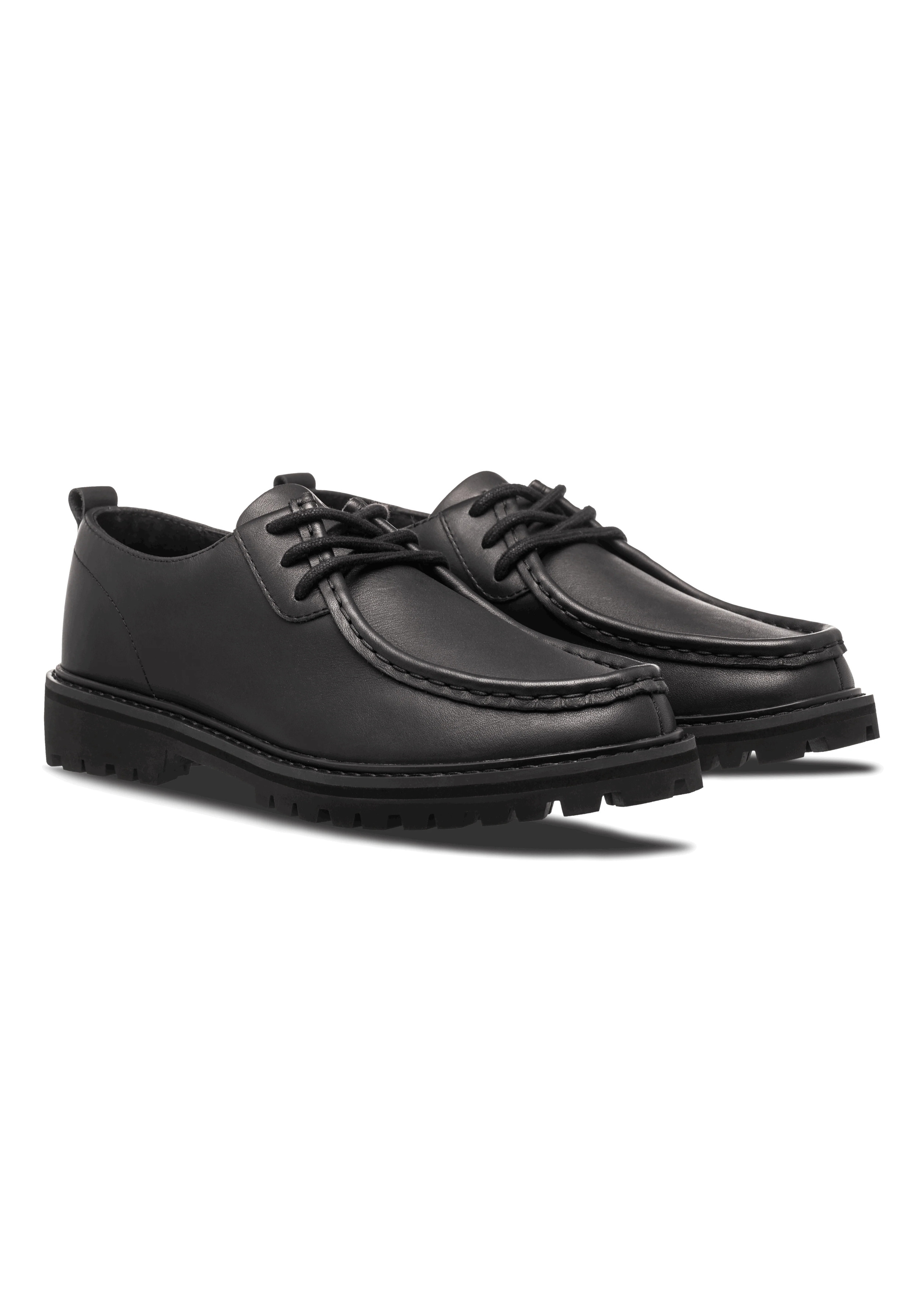 Clae Schuhe Morrison Antique Black Leather