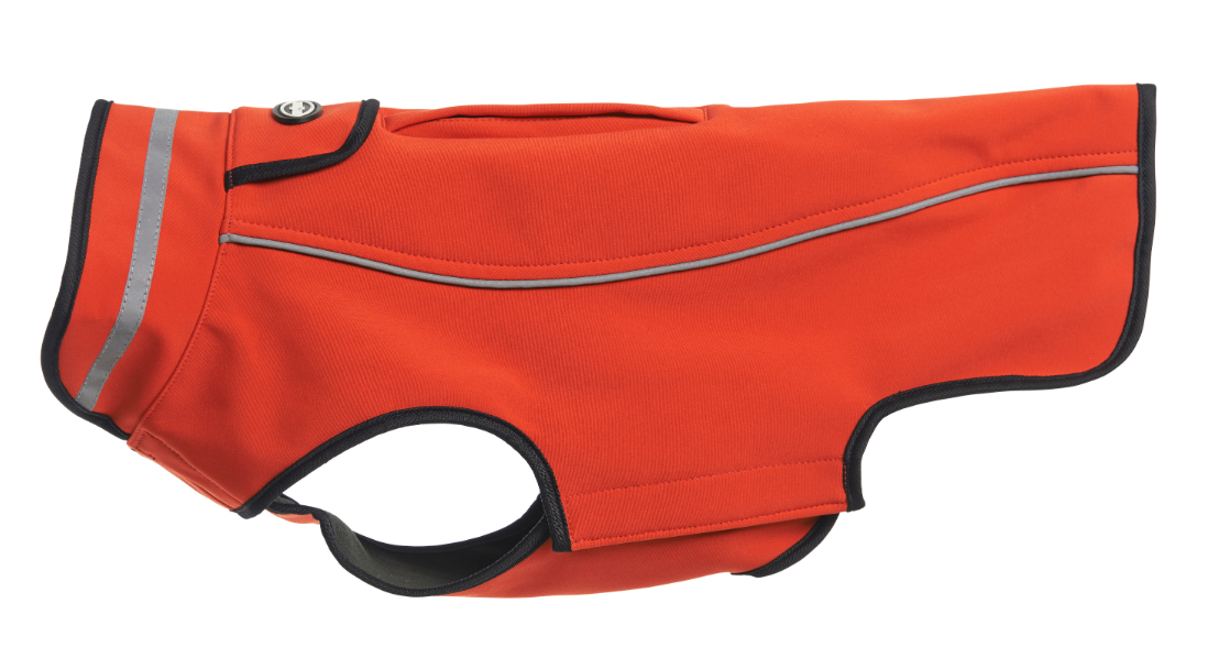 BUSTER - Hundejakke Softshell, red chili M