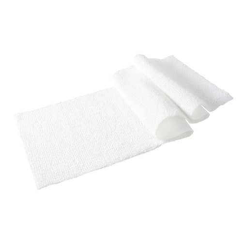 Bandeau microfibre non ligné blanc 49,5 x 11,5 cm Decitex