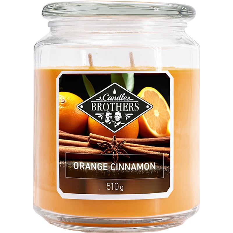 Bougie parfumée - Orange & cannelle - 510 g