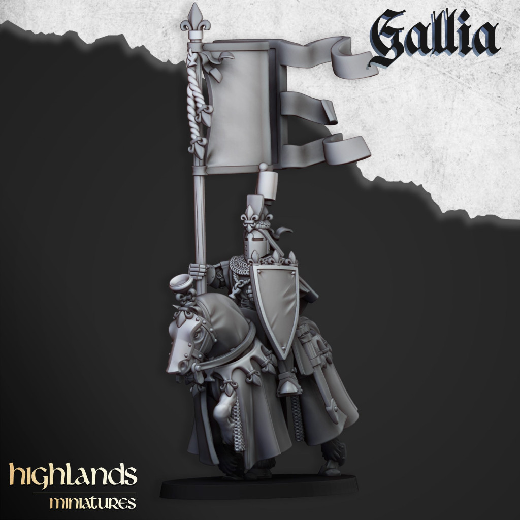 Highlands Miniatures - Gallia - Chevaliers du Graal de Gallia