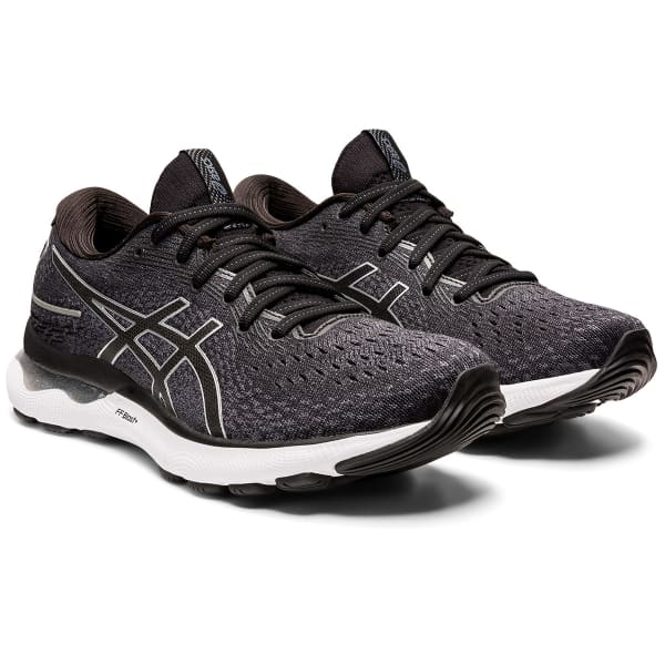 Chaussure running ASICS GEL NIMBUS 24 W BLACK/PURE SILVER