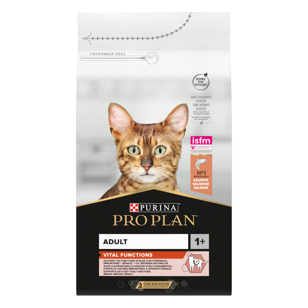 Pro Plan Adult Kat Vital Functions Zalm1,5 kg