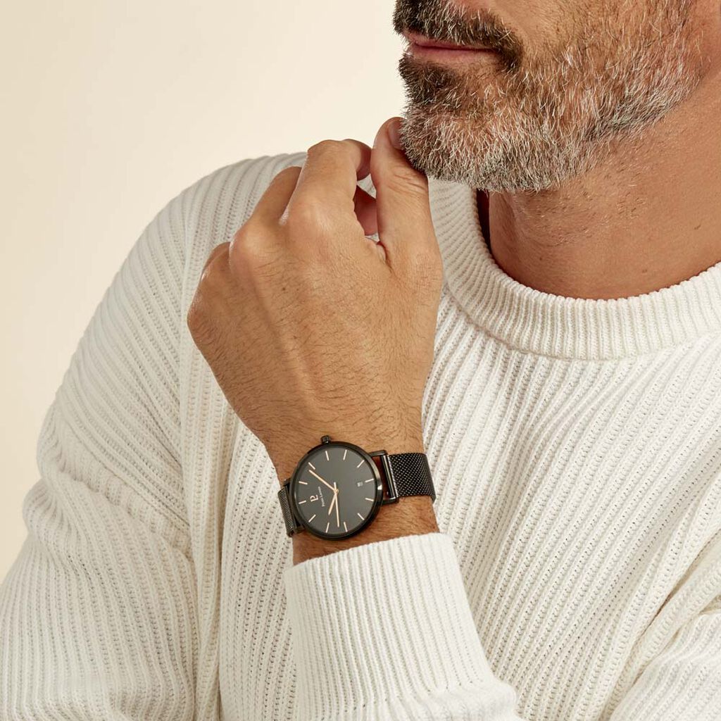 Montre Pierre Lannier Collection Echo Noir