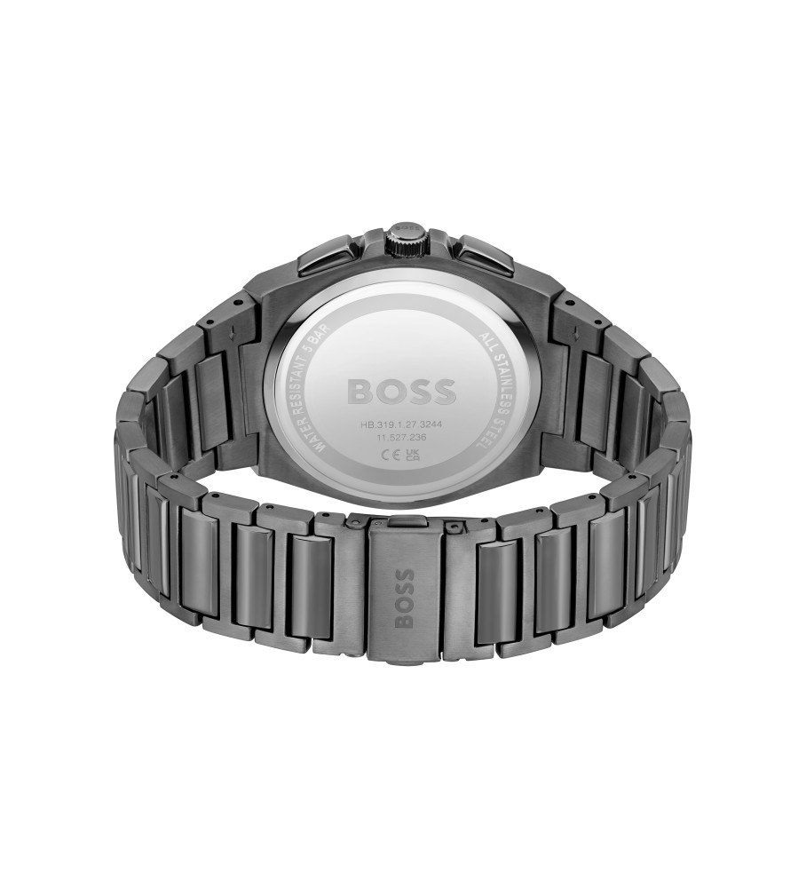 Relógio analógico BOSS Steer Chrono, verde