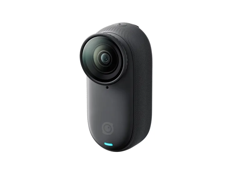 Insta360 Go 3S - Standard Bundle - action-kamera - 4K / 30 fps - flash 64 GB - Bluetooth, Wi-Fi - undervands op til 10 m - midnat sort