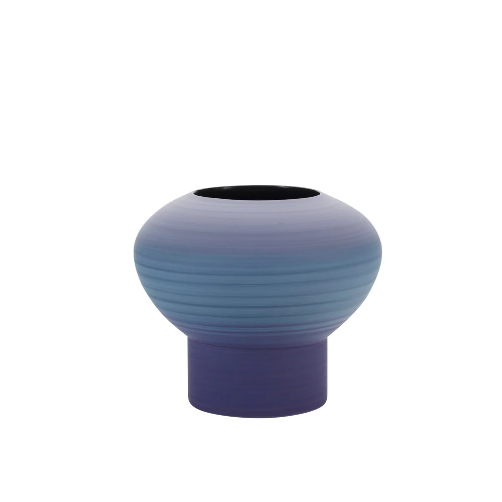 Bahne Interior  Vase, blå - H:17cm.