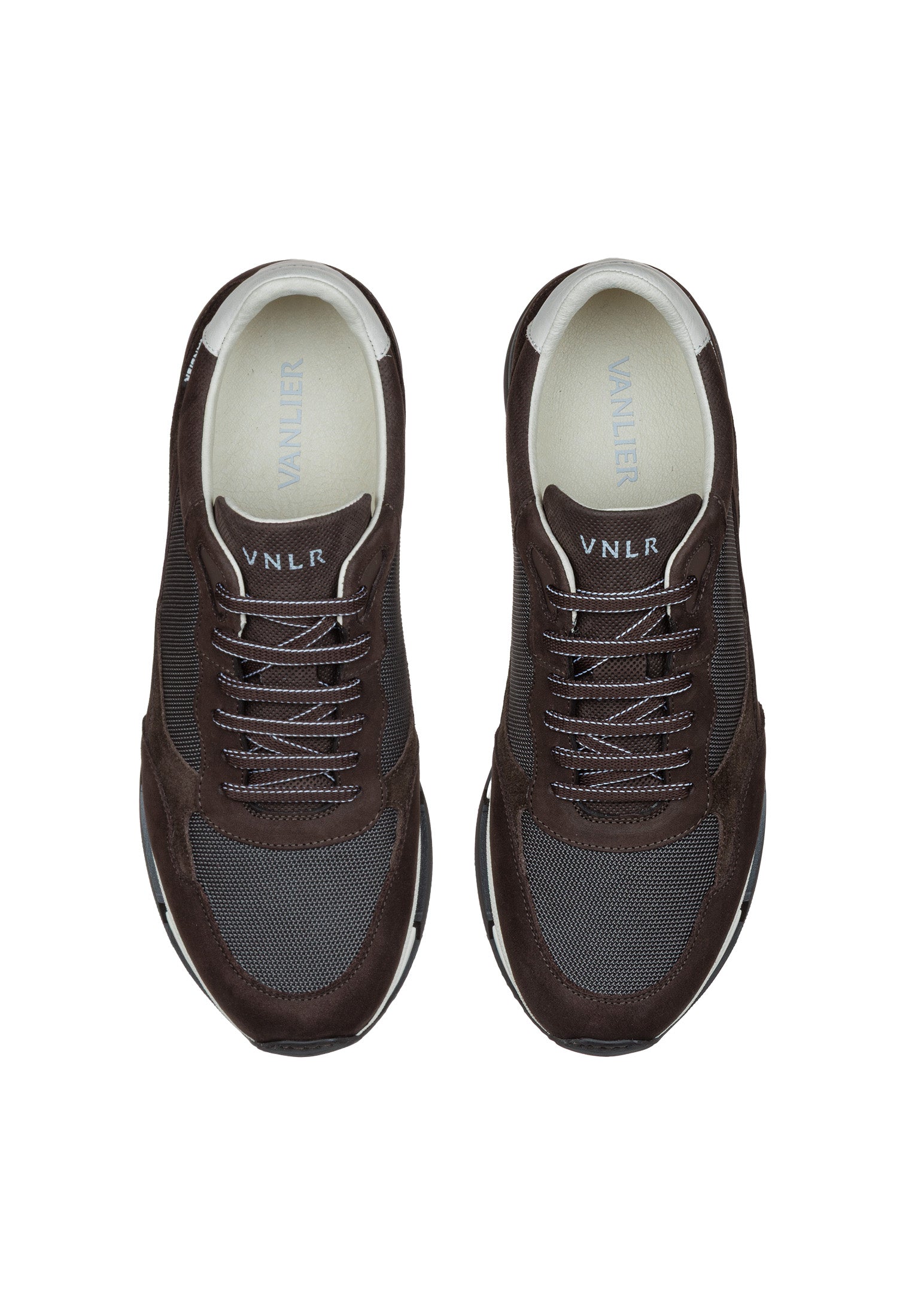 Bruin combi Romeo sneaker