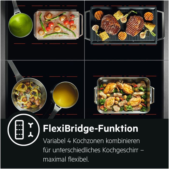 AEG Autarkes Induktions-Kochfeld Serie 6000 FlexiBridge IKS6447BXB
