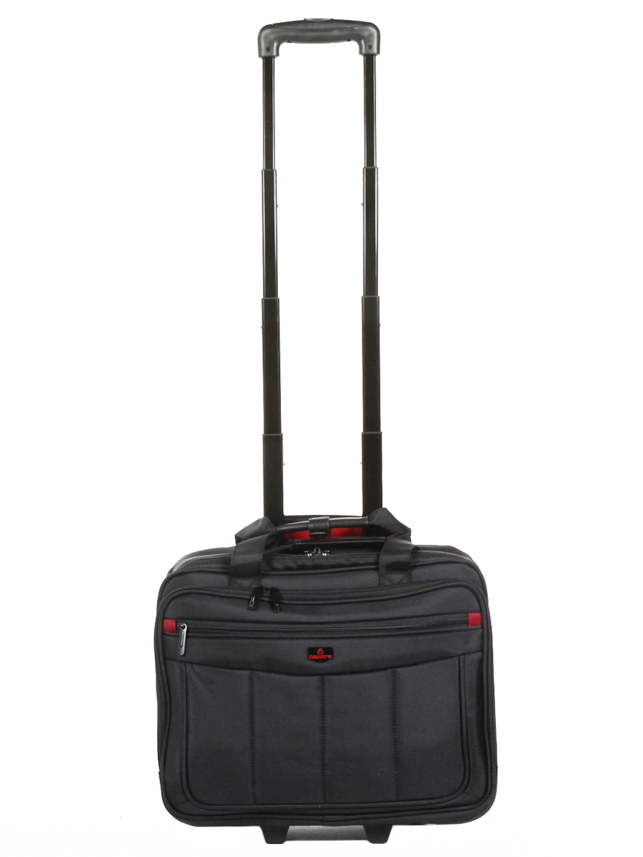 Pilot case Davidt's Monte-Carlo 15.4 pouces - 3 compartiments