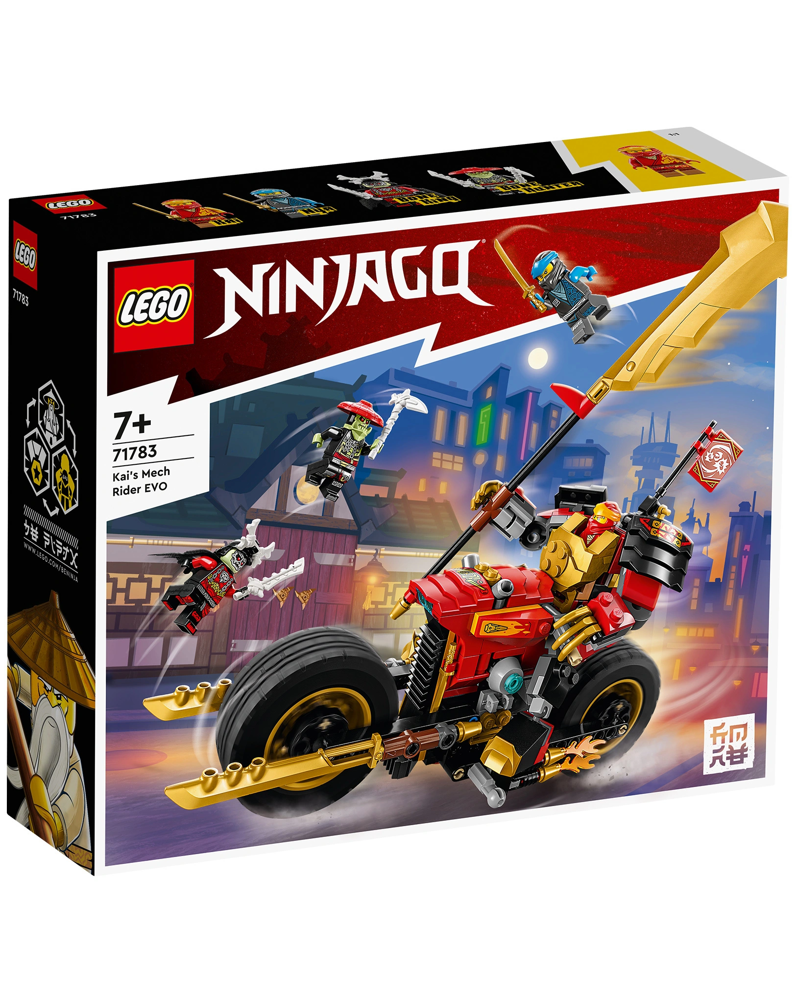 LEGO® NINJAGO 71783 Kais Mech-Bike EVO
