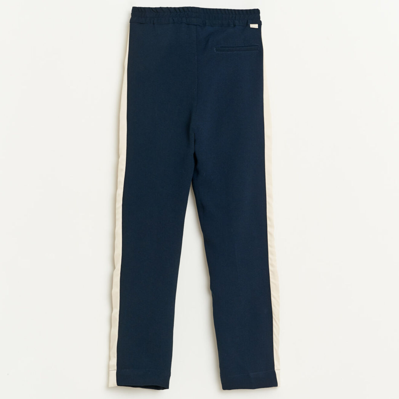 Bellerose Pantalon droit Adison bleu marine