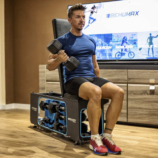 Banco de musculação de titânio Behumax