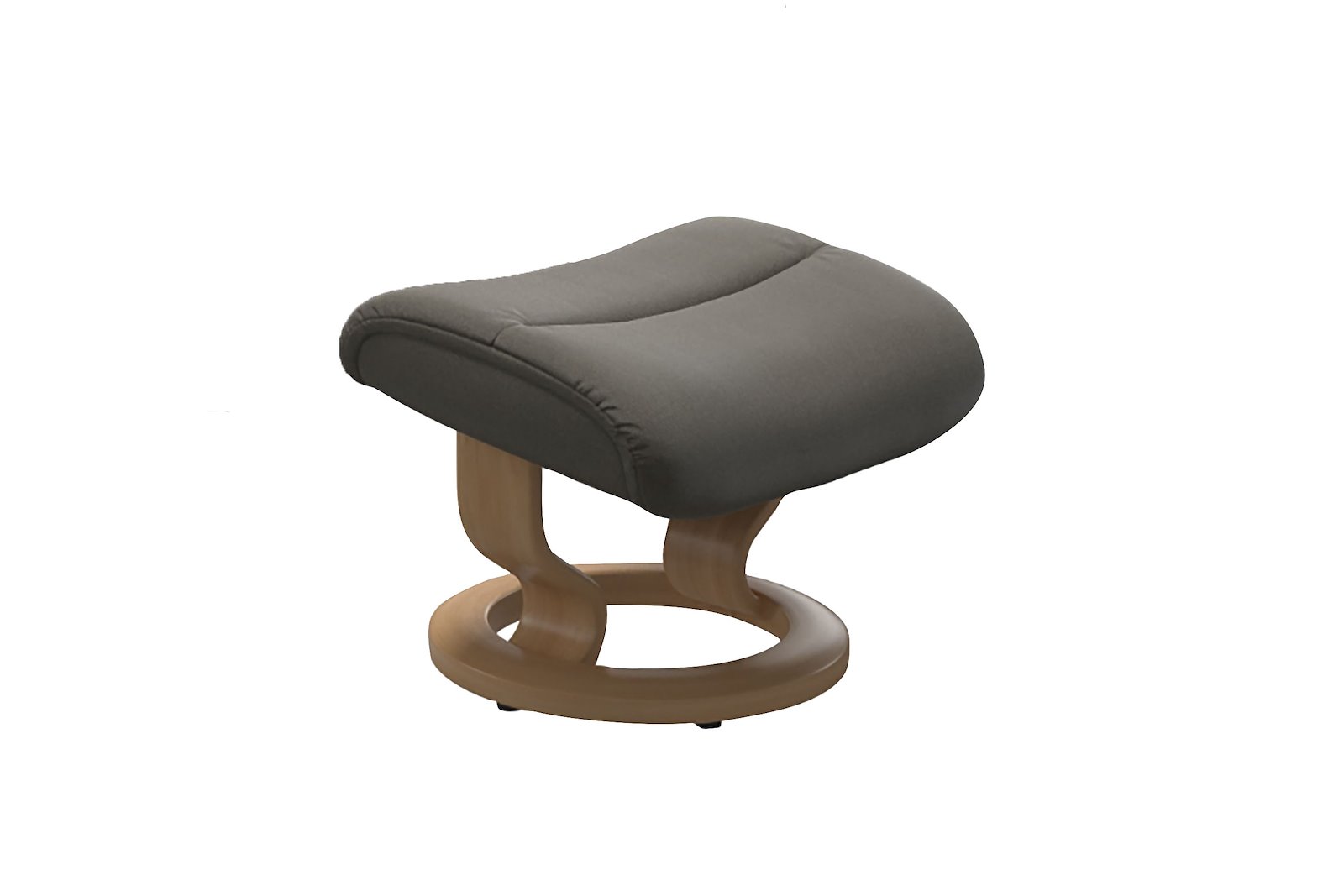 View krakk Tekstil Tulip Green med Classic understell i eik natur. Medium