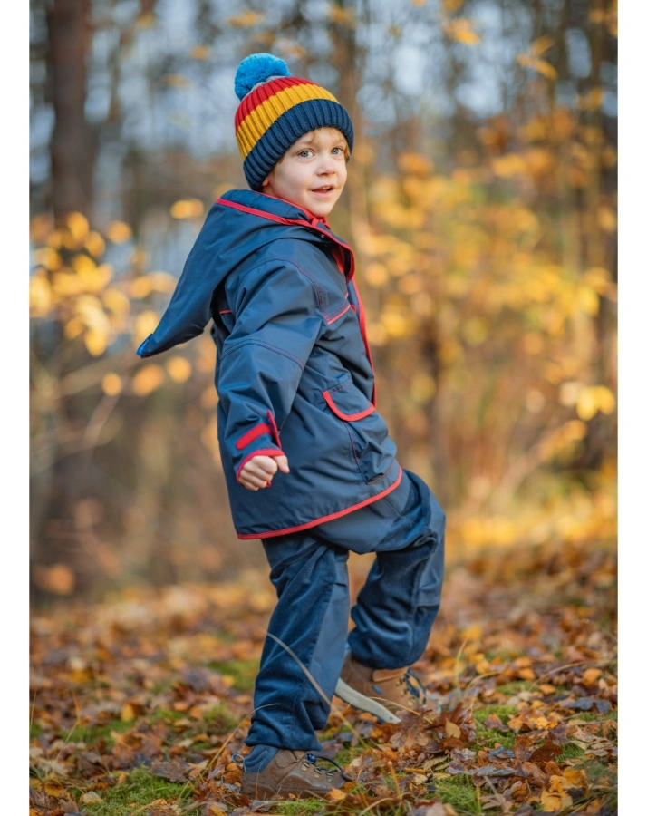Funktionsjacke TUULIS in navy/red