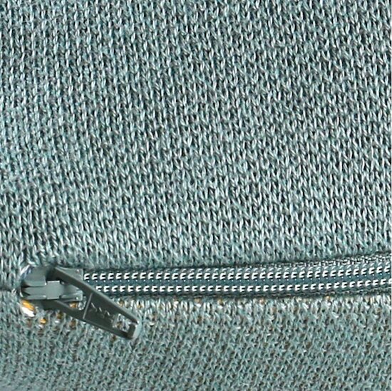 Tiga, Stegi & Ops Coussin tricot en jacquard BIO   Vert        de               Noukies