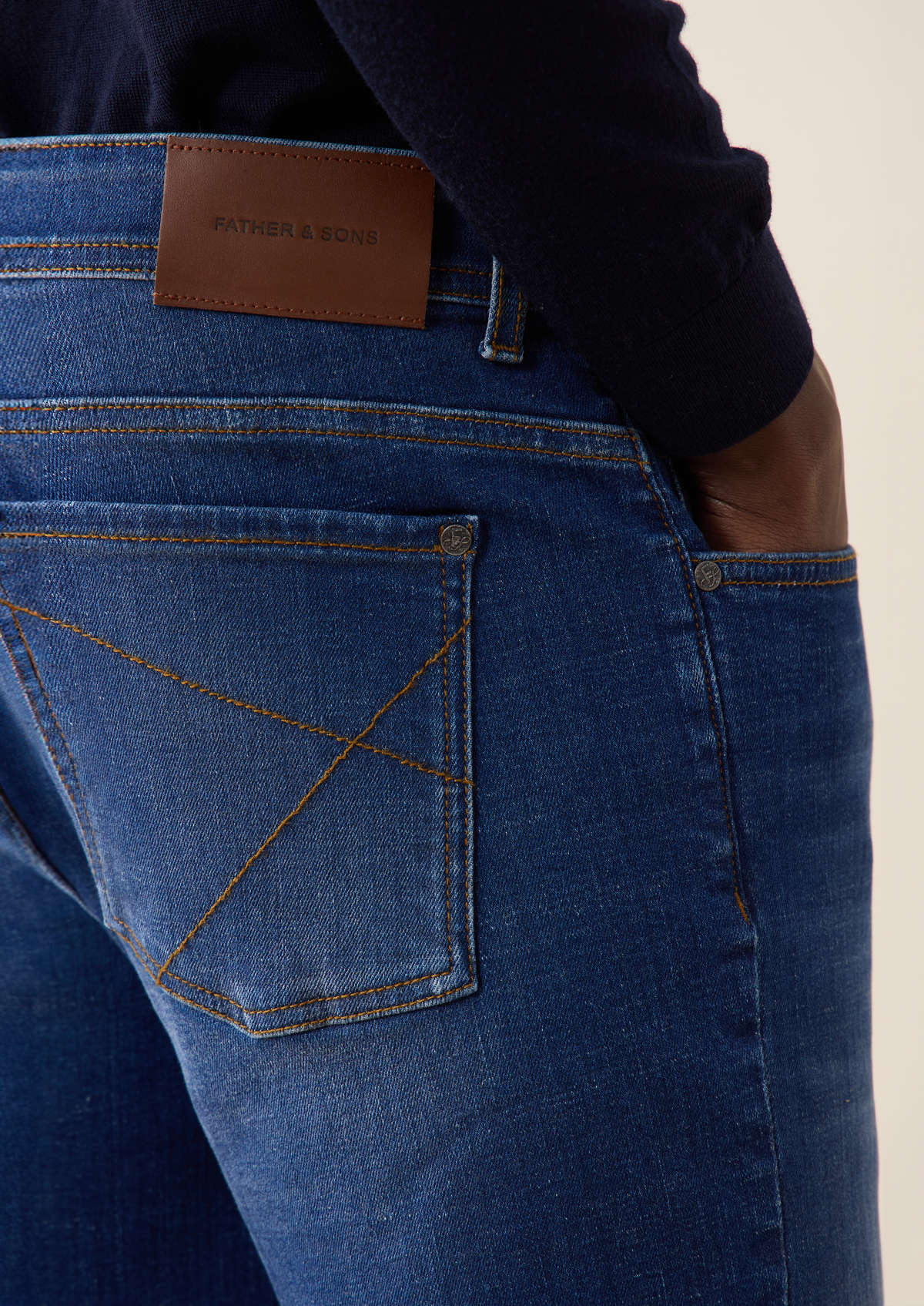 Jean skinny en coton stretch bleu jeans