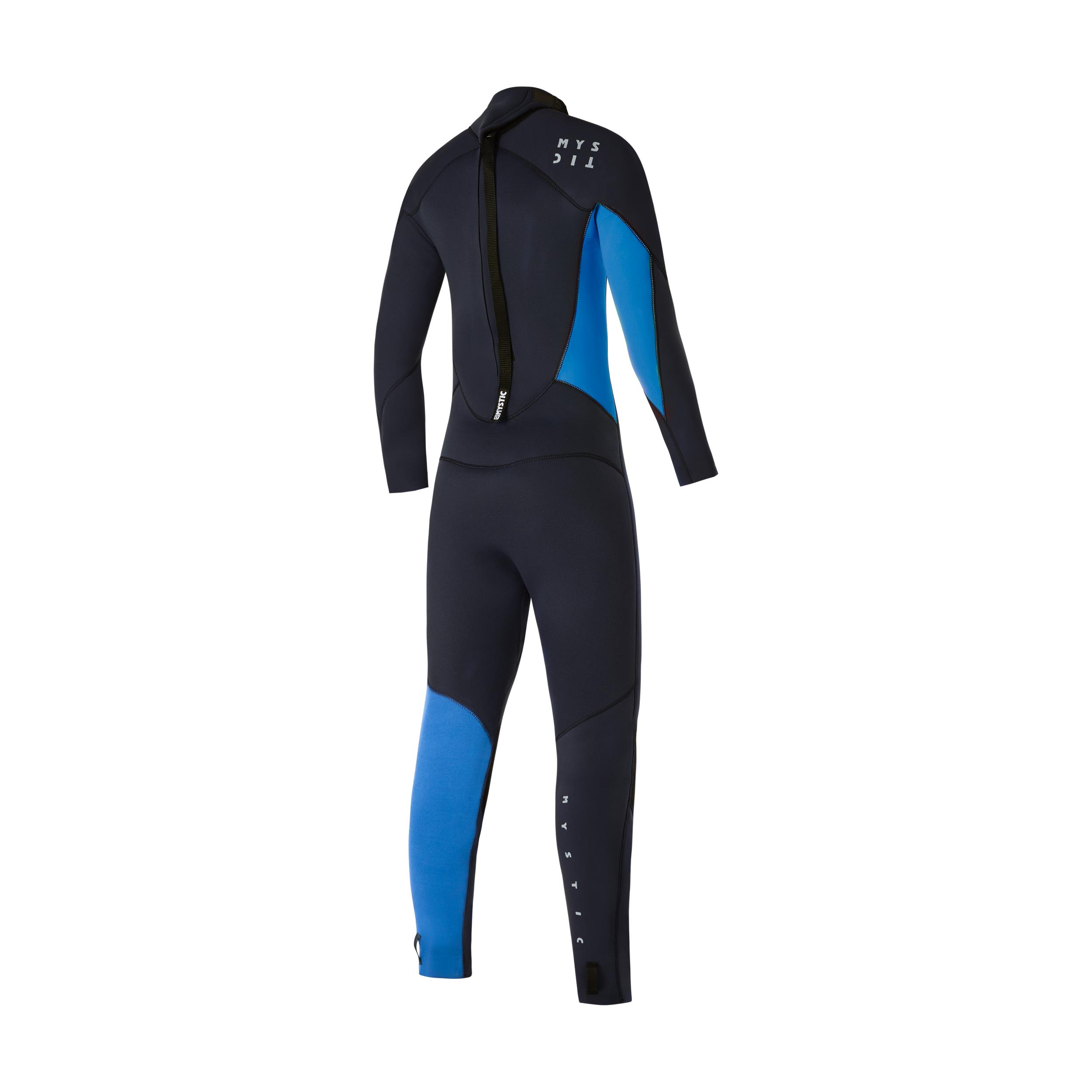 Mystic Star Fullsuit 3/2mm Bzip Flatlock Kids 8 ans