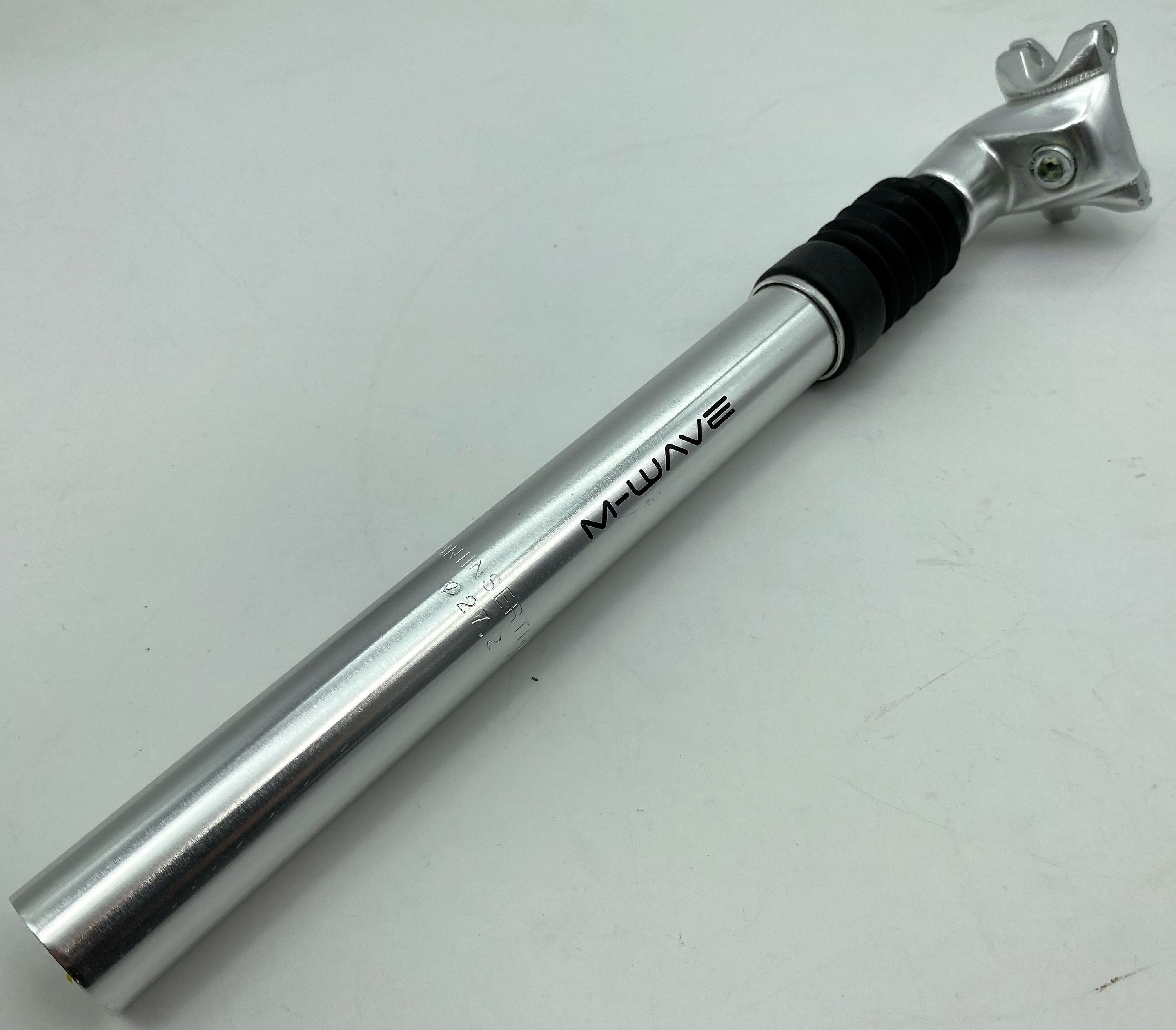 M-Wave Sattelstütze 26,6mm Patent Befestigung Silber