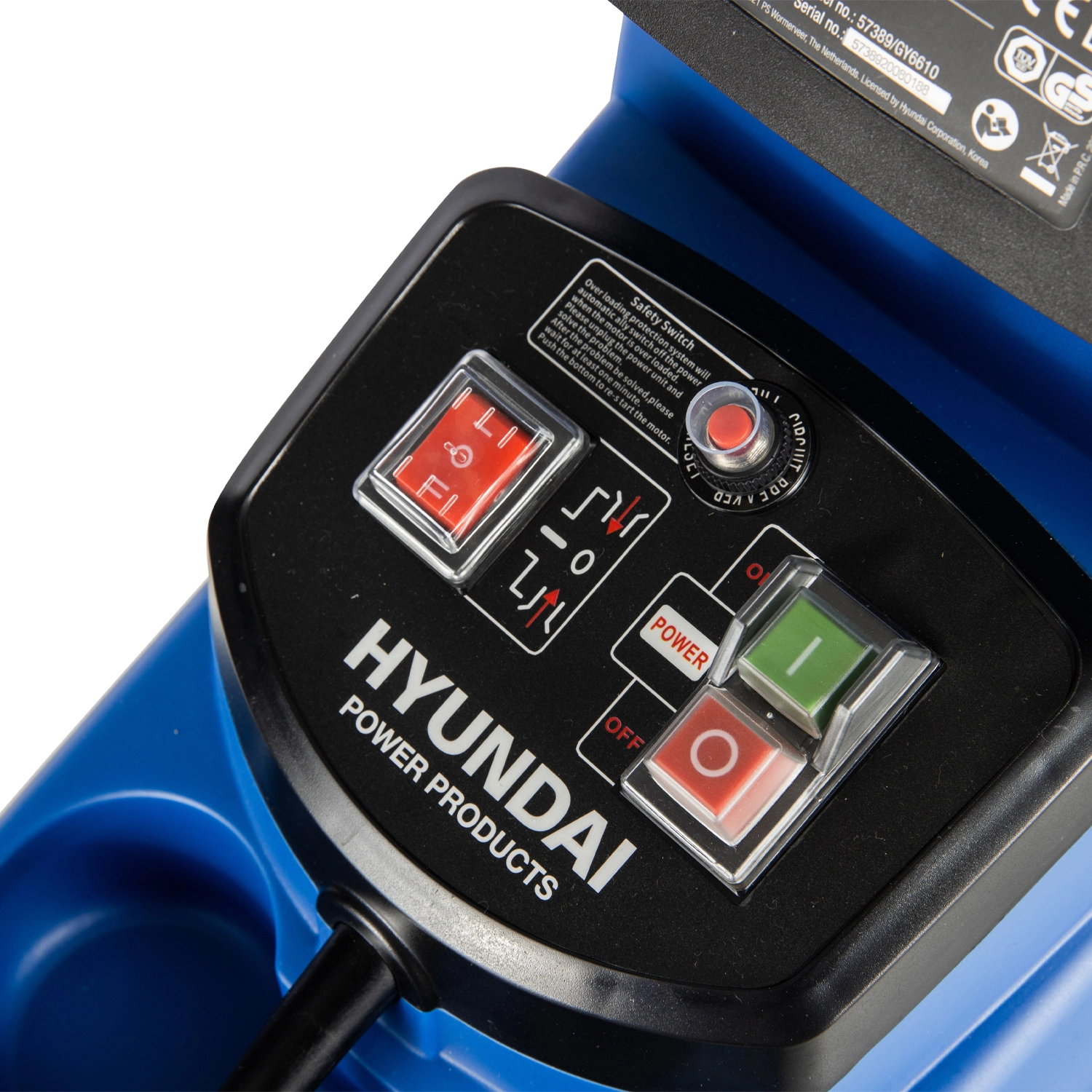 Hyundai 57389 Stille Hakselaar - 2800W