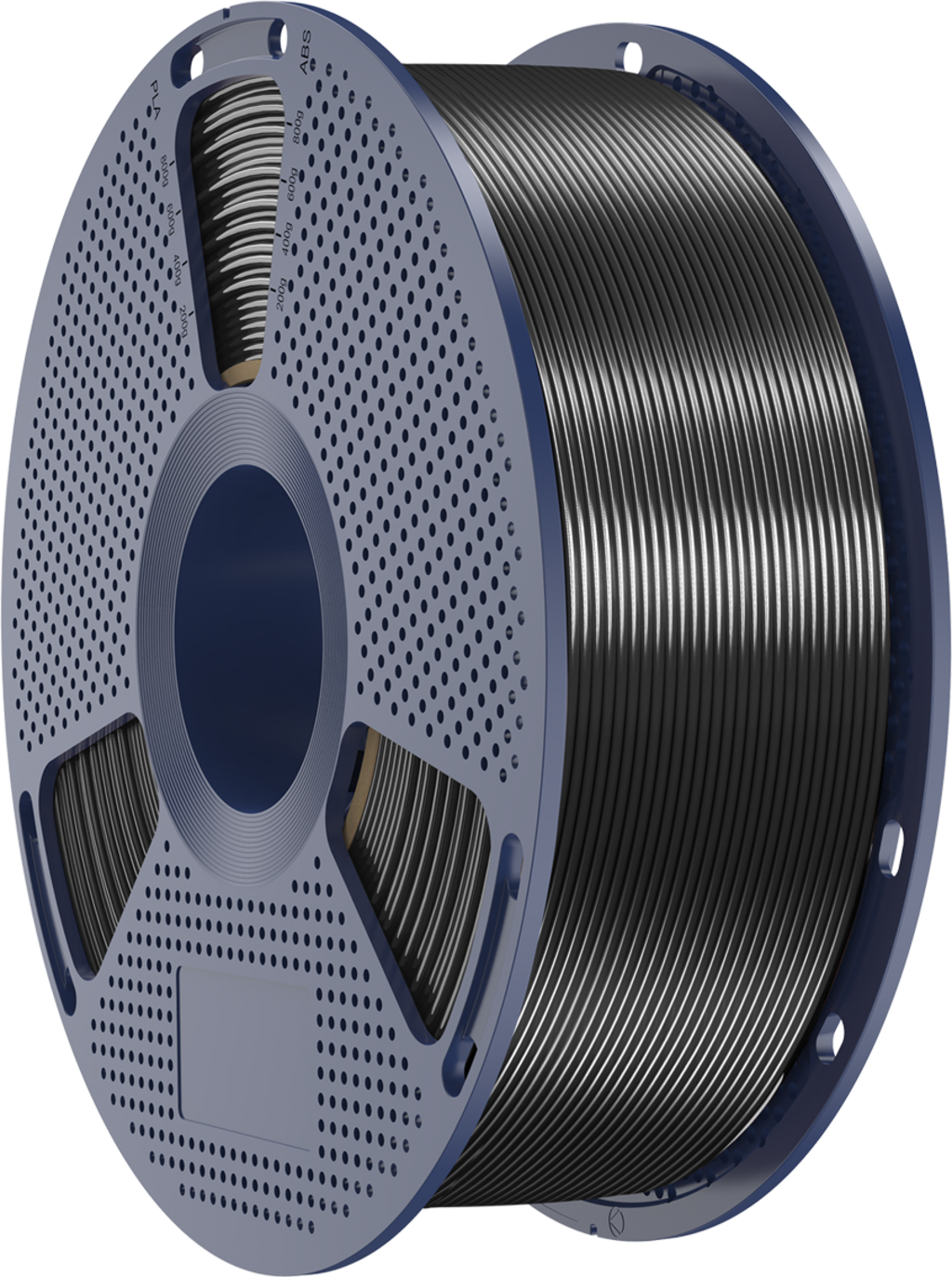 SUNLU  Silk PLA+ Black, 1,75 mm / 1000 g    PLA Material mit glänzendem Finish