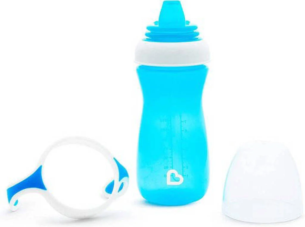 Munchkin Gentle Overgangsbeker 296 ml blauw