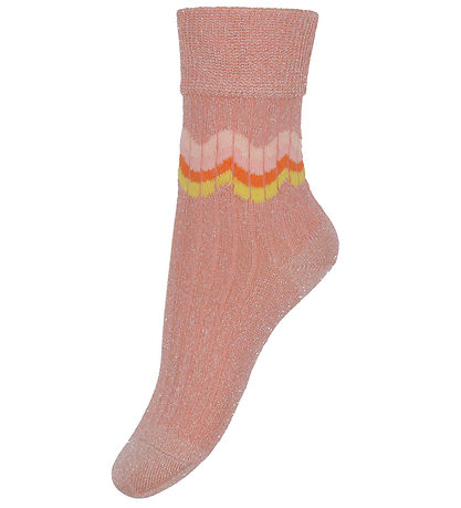 Molo Socken - Nomi - 2er-Pack - Warm Coral