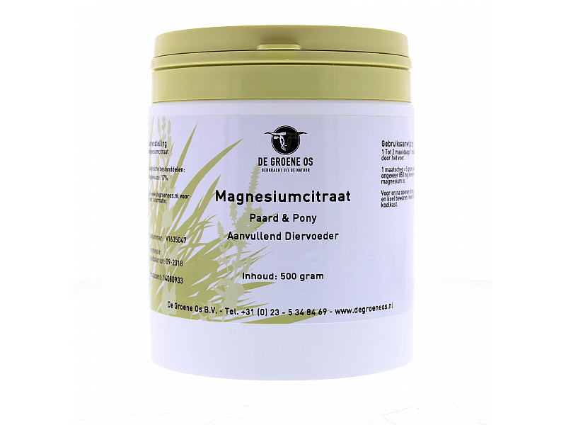 Magnesiumcitraat Groene Os 250 gram