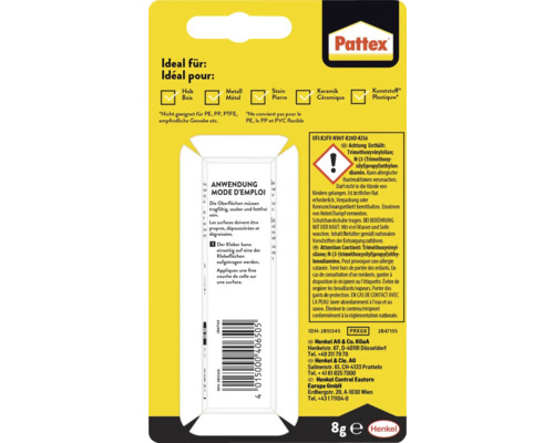 Pattex Power Adhesive Repair Extreme 8 g