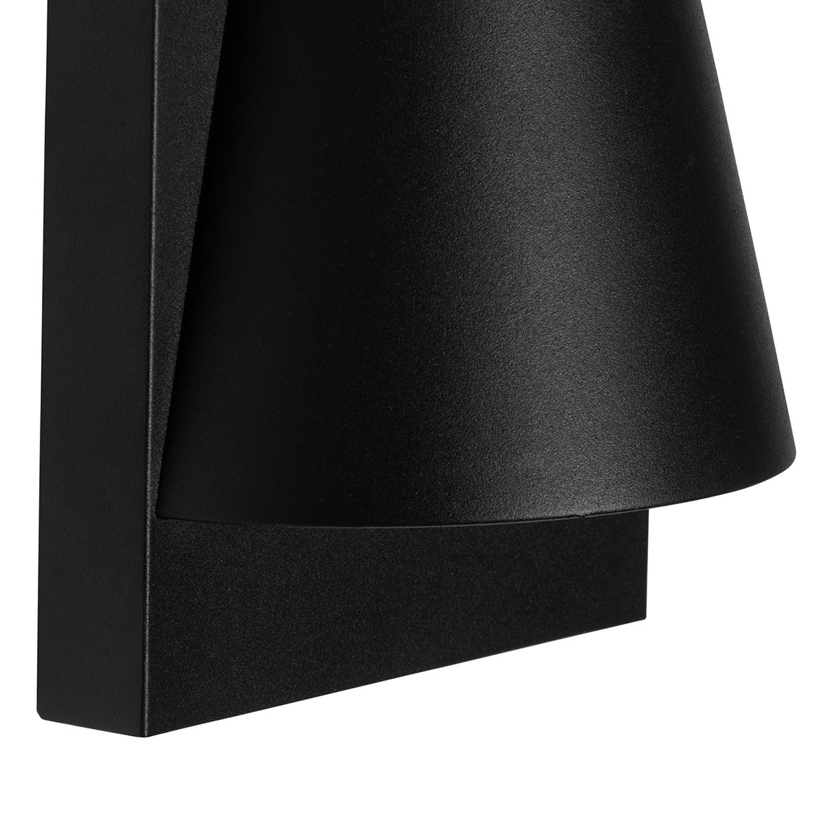 Smart buiten wandlamp zwart IP44 incl. Wifi GU10 - Femke