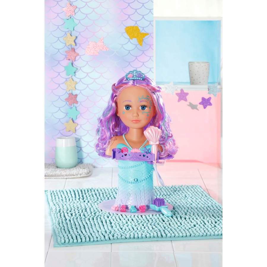 Zapf Creation BABY born® Sister Styling Head Meerjungfrau
